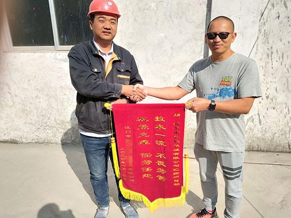 矿渣生产线获得好评